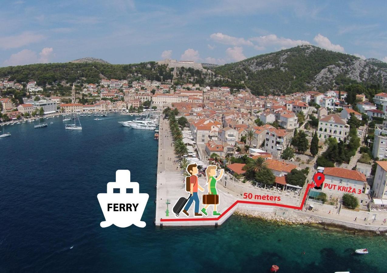 Seafront Rooms Hvar Town Exterior photo